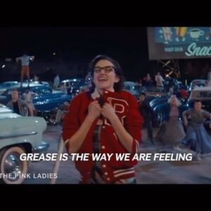 Marisa Davila Instagram - Grease is most definitely the word 😎 People.com has an exclusive look at the first music video from Episode 1 of @riseofthepinkladies . Click on the link in my bio to watch! The song is also now available on all of your favorite music platforms. Go play it on repeat in prep for the full series release on Paramount   April 6! 🎉🎶