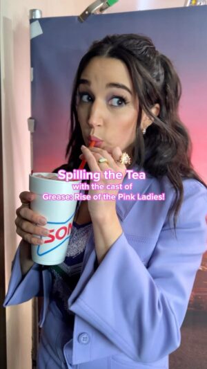 Marisa Davila Instagram - I’m THE biggest Sonic fan, so when I heard they were making a DRINK inspired by OUR SHOW?! Say less. 😍 Take a sip if you’re excited to stream
@riseofthepinkladies on @paramountplus! Then celebrate with this special
@sonicdrivein drink inspired by our show! Just download the Sonic app and order this custom drink: Sprite then add cherry, vanilla, and sweet cream 💗 Snap a pic with your drinks and tag us! And tune into a new episode of our show every Thursday. Enjoy! 😋 #AD
