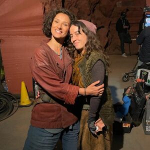 Marisé Álvarez Instagram - @indiravarma Appreciation post! Thanks for the love on and off set, gorgeous lady. You are a truly beautiful and talented soul. So much fun! REINA 🫶 #obiwankenobi #starwars
