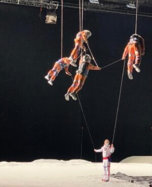 Marissa Labog Instagram - That time we went to the moon... 🌕

#crater #disneymovies #stuntperformer #stunts #stuntlife #stuntwomen #stuntwoman #fitnessmotivation #strongwomenrock