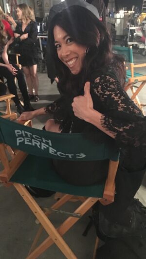 Marissa Labog Instagram - Seeing double on the set of Pitch Perfect 3. 🎥

#pitchperfect #pitchperfect3 #stuntdouble #stuntperformer #stuntlife #stuntwomen #stuntwoman #seeingdouble #twinningiswinning