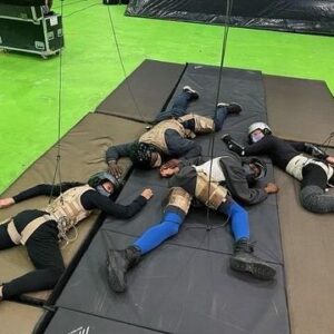 Marissa Labog Instagram - More BTS on the set of CRATER.

#crater #disneymovies #stuntperformer #stunts #stuntlife #stuntwomen #stuntwoman #fitnessmotivation #strongwomenrock