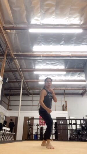 Marissa Labog Instagram - Precision in every kick 🤝 Power in every move 

#trainingmode #beastmode #stunt #stuntperformer #kickboxing