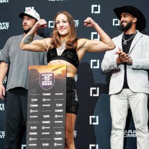 Mariya Agapova Instagram - @pitsubmissionseries COUNTDOWN to @karatecombat #KC46 Austin, Texas 🤠: @helenajiujitsugirl VS @mma.mashka | TOMORROW MAY 30th #FreeOnYoutube 📺🥋