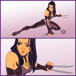 Mark Brooks Instagram - D’fied X-men day 70- One of my favorite characters and one that I had a hand in shaping for her comic appearance in the her early days- The clone of Wolverine and fan favorite- X-23!