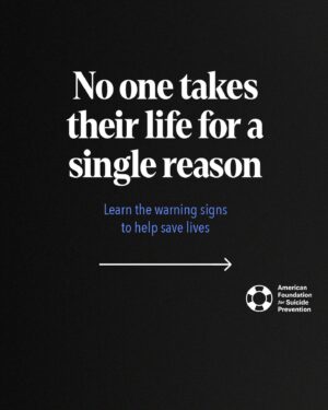 Mark Duplass Instagram - Anyone else experiencing the winter blues?
 
Between the weird weather, limited daylight, and slower energy, it can be a strange time. It’s in these moments (and all year round, really) that we should check in on one another. We should all learn how to spot the warning signs for suicide so we can help our friends, family, and ourselves if it’s ever necessary. Research shows no one takes their life for a single reason. They might show signs of suicidal ideation through talk, behavior, and/or mood.
 
Join @markduplass and @afspnational to #TalkAwayTheDark. Learn how to have a direct conversation about mental health and suicide. Connect someone to help. Find tips and get involved at afsp.org/TalkAwayTheDark (link in AFSP’s bio).
 
And remember, the amount of daylight is increasing now until the summer solstice!