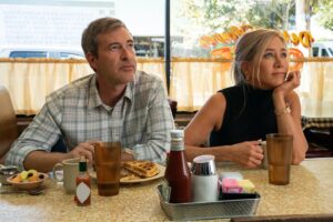 Mark Duplass Instagram - You can stream all 10 episodes of THE MORNING SHOW right now on @appletv. This is a fun one. In particular, there's this up and coming thespian named @jenniferaniston you should keep your eye on. She stole a few scenes from me. I hate her for it.