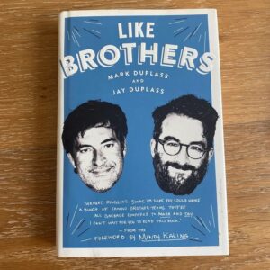 Mark Duplass Instagram - "A book that anyone will love... You can enjoy it even if you have no idea who the Duplass brothers are." - Janet Maslin, The New York Times.

aka

"I don't really know who these fuggin dorks are but I weirdly didn't hate it?"