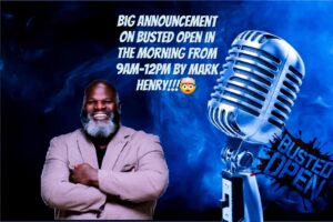 Mark Henry Instagram - I hope you guys are planning on tuning in to busted Open on SiriusXM radio from nine to noon tomorrow morning. ￼