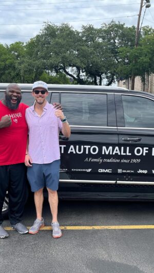 Mark Henry Instagram - Big shoutout to Covert Auto Mall of Bee Cave for always hooking me up with my custom Mark Henry Truck! Whether I’m rolling to charity events, strutting down Hollywood red carpets, or just enjoying dinner with loved ones, Covert ensures I’m riding in style. If you’re in the Bee Cave area, make sure to swing by and ask for the ReMarkAble treatment – my friends there will definitely take care of you!