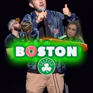 Mark Normand Instagram - Mass. Shooting! We got a little nutty in bean town last week folks. Some of the best crowds in the biz! 
I was Dunkin’ on a few topics. Share with a masshole. New dates cooking. Comedy! 
#tuesdayswithstories #wemightbedrunk #boston #comedy #celtics #pagetostage #souptonuts #allovertheroad #allovertheroad #patriots