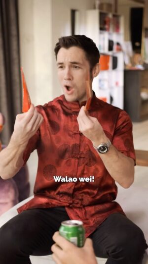 Mark O’Dea Instagram - This Chinese New Year....I thought it would be a good idea to learn some Chinese....didn’t realise how complicated it was though 😅

Luckily the Gong Hei filter from Heineken®️ has made life much easier! 😎

Find the filter link at @heinekenmy bio, go try it now and share it on your IG Stories for a even more fun CNY!!

For non-Muslims, 21  only. 
When you drive, never drink.

#GongHEIFattChoy #HeinekenMY