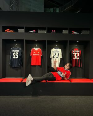 Mark O’Dea Instagram - Dream come true 🤩

David Beckham has been on the top of the list of people I’ve always wanted to meet… from idolizing him as a kid… to watching him grow into being one of the most respectable names in the world! 

Managed to see him in the morning when adidas joined forces with the  PFAM co-creating the adidas Malaysia Girls Football Program… & he literally stopped to take pics & sign items for every single person….what a guy ! 🙉

Then we met him again at TRX & if you are a fan of the iconic Predator Boots…then you are in luck 😉

Head to TRX to check out the World of Predator Exhibition from 1 - 11 Feb 2024 where you can see exclusive football kits and a MakerLab Pop Up to mark the 30th anniversary of the legendary Predator boots! 😎👊

#adidasMY #WorldofPredator @adidasmy