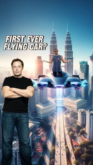 Mark O’Dea Instagram - I thought I could only see flying cars in Harry Potter 😱
THIS IS CRAZY NEWS FOR 2025 🥳

Happy April Fools also 😎