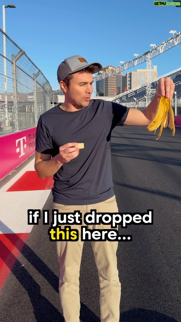 Mark Rober - 104K Likes - They shouldn’t have let me on the track knowing my prolific Mario Kart career #tmobilepartner #LasVegasGP @tmobile