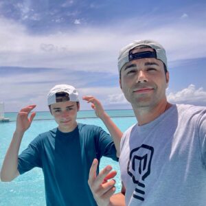 Mark Rober Instagram - New video tomorrow! I took @noahschnapp to the Bermuda Triangle and nearly got us both eaten for @sharkweek.