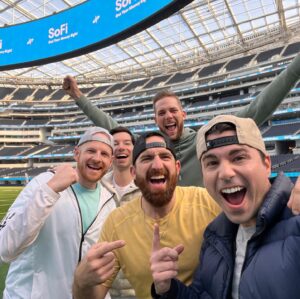 Mark Rober Instagram - Hung out with these ABSOLUTE LEGENDS today!! I brought my nephew with me and they went out of their way to treat him like a king.