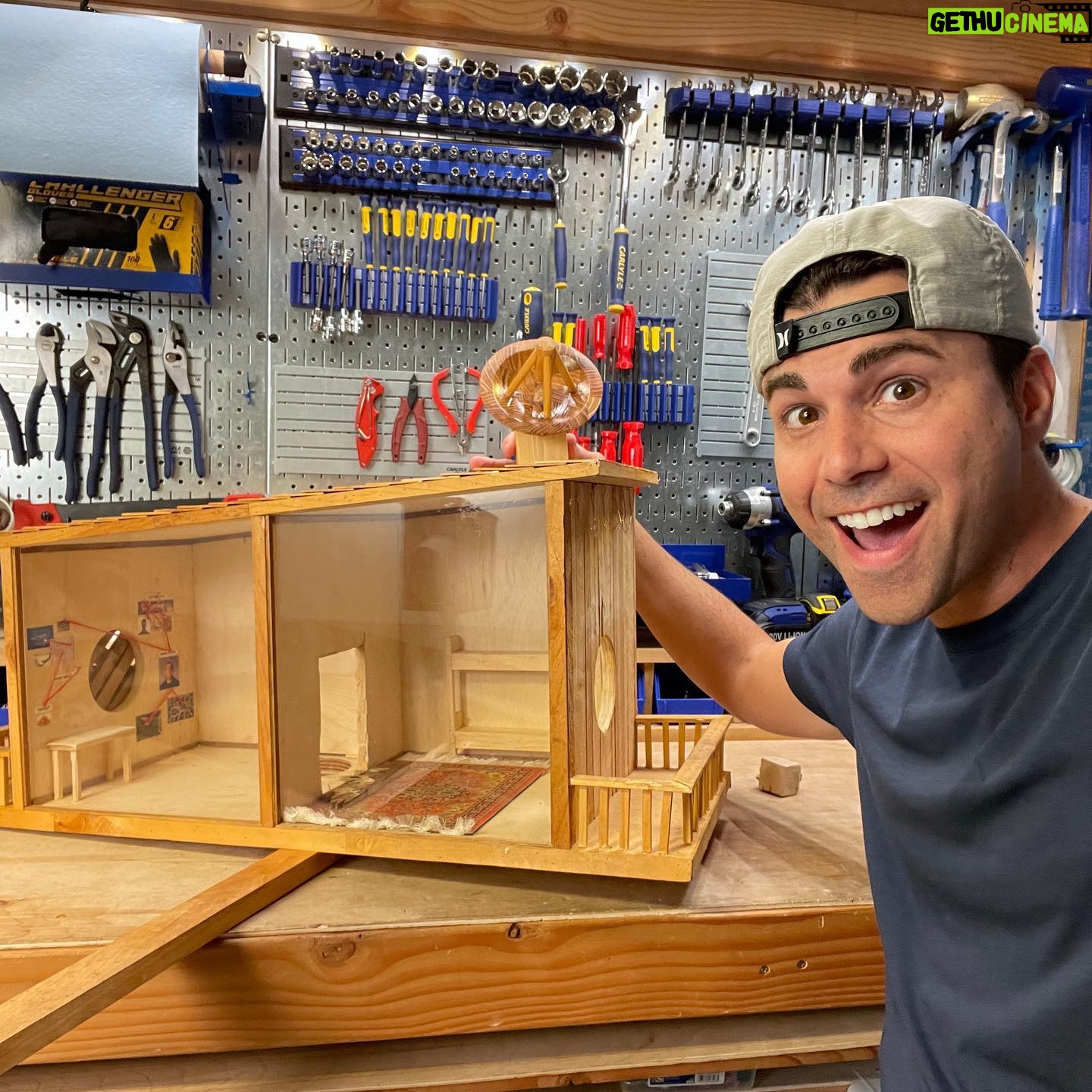 Mark Rober - 74.9K Likes - Own a piece of history!! Phat Gus’ actual house is up for sale (it’s for a good cause plus she was behind on rent)!! All proceeds go towards finding a cure for a type of MD my friend Julie has. *link in profile*
