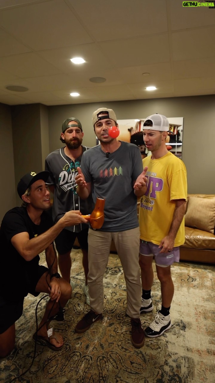 Mark Rober - 93.9K Likes - Let’s all take a moment to be grateful @dudeperfect is better at trick shots and @zachking is better at magic than I am at acting.