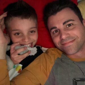 Mark Rober Instagram - I just released the most personal video I will ever make about my son with special needs. Took us two years to feel comfortable releasing it cause he’s my only kid and this is the internet. Please go watch it and consider sharing and donating. Love, Mark. #ColorTheSpectrum