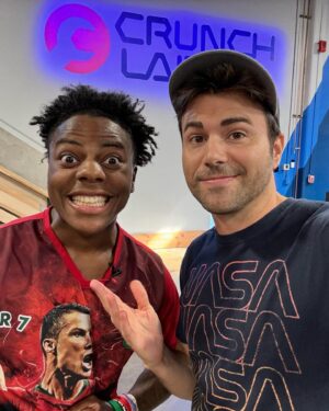 Mark Rober Instagram - Science livestream with this 18 year old legend. @ishowspeed