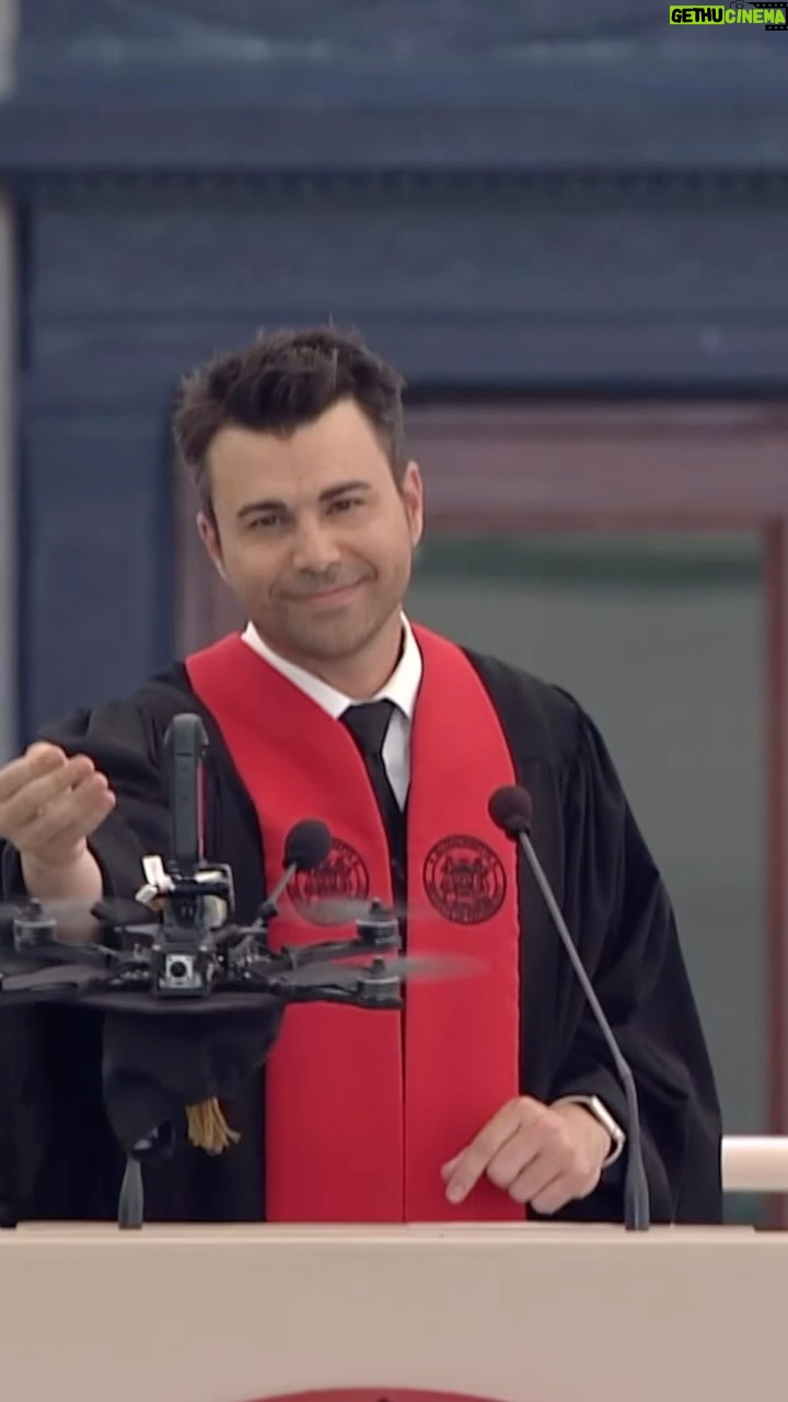 Mark Rober - 264.3K Likes - Still surprised they let me say ‘diarrhea’ in a commencement speech...