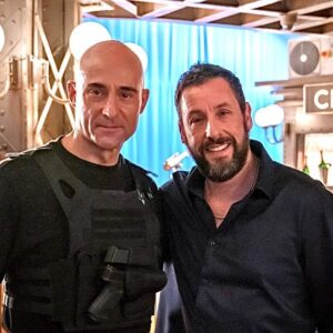 Mark Strong Instagram - One of the good guys. Generous thoughtful and kind. Funny goes without saying and a real pleasure to work with.. #murdermystery2 #adamsandler #netflix