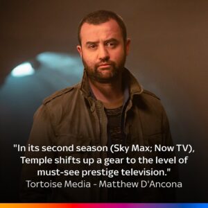 Mark Strong Instagram - Here are 5 reasons to watch the show.. If you have already (thanks for all the love!) tell your friends.. #temple2 @skytv @nowtv @spectrumoriginals