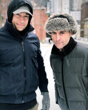 Mark Strong Instagram - Billy Batson and Dr.Sivana.. re-discovered this looking through photos.. @zacharylevi @dcofficial #shazam #dc #dccomics #comics #throwback