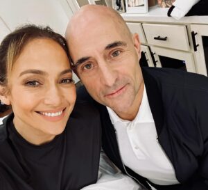 Mark Strong Instagram - Jlo and fan.. Atlas is on Netflix from tomorrow.. @jlo @jlomovies @netflix #atlas #movie #scifi #ai
