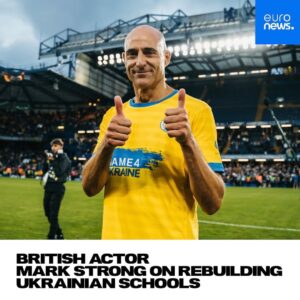 Mark Strong Instagram - "I've decided that I'm going to try and raise $60,000 for Uman in the Cherkasy district. It has 327 pupils - they need a bomb shelter, which is insane when you think that you even need to say that sentence." said Mark Strong in an interview with Euronews. 

Thank you, Mark, for your sincere will to help. 

Join in, as well! 327 students of the Dmytrushkivsky school in Uman will be grateful 💛

#united24 #thepoweroffreedom #markstrong #media 
 
«Я вирішив спробувати зібрати 60 000 доларів на школу в Умані Черкаської області. Там навчаються 327 учнів, яким потрібно бомбосховище. Це божевілля, що доводиться вживати у реченні такі слова поруч», — сказав Марк Стронг в інтерв’ю Euronews.
Дякуємо нашому амбасадору за готовність допомогти. Долучайтеся і ви!  327 учнів Дмитрушківського ліцею в Умані будуть вдячні.
Приєднуйтесь до збору за посиланням у сторіз 👆