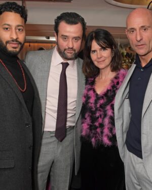 Mark Strong Instagram - Temple Season 2 Launch dinner at Folie in Golden Square with some very special guests.. @wrightyofficial @idriselba @dwalliams @danielmays9 @leavecaricealone @nataliasafran @ryan.Mcken #stephenmangan #petersafran special thanks to @folie_london @brunellocucinelli @emporioarmani @thenow_collective @skytv @herapictureslondon @davebenett  #temple