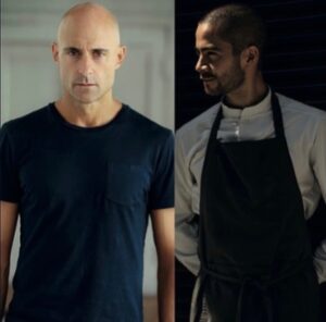 Mark Strong Instagram - Some photos from a very lovely evening last Monday with the amazing Michelin starred chef Jeremy Chan who prepared delicious tasting dishes for an audience at 180 The Strand. Great night great chat and lovely people..
@esquire @kendalandpartners @jeremychanikoyi @russelltovey @gettyimages
