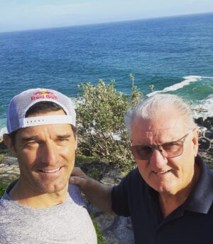 Mark Webber Instagram - On tour with Webber Snr. Never a dull moment with the big fella. 👌🏽