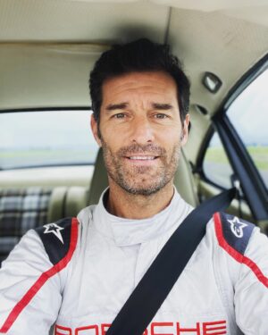 Mark Webber Instagram - Today I drove my dream 911 Turbo(930). 
Little pocket rocket, still owned by the Porsche family and was even the car used daily by Ferry Porsche himself. The interior I can relate to as it was born the same year as me.😜