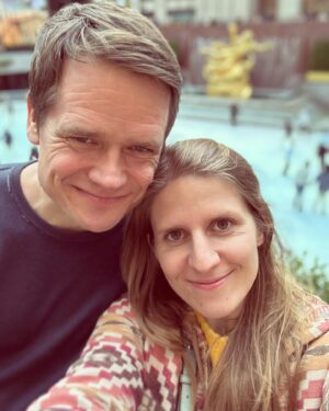 Markéta Irglová Instagram - Excited to share our Christmas song with you in a couple of days 🎄✨ Took this photo last month while visiting New York. Would love to see that Christmas tree, which has probably been lit up by now 🌟