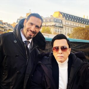 Marko Zaror Instagram - On set with @donnieyenofficial 
What an amazing character you did!
@johnwickmovie 
@lionsgate 
@thunderroadpictures