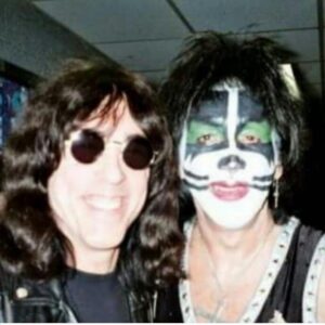 Marky Ramone Instagram - Cool shot with buddy #petercriss