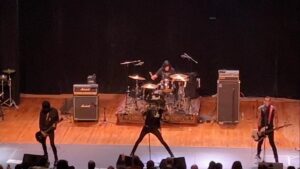 Marky Ramone Instagram - Last night at @gstheatremonterey 
Rockaway Beach 🏝️ MONTEREY•CA , Loved it, you guy’s were great.❤️ no tapes, no audo tuning,no over the top lights, no samples. 👎🏻

@spacemantattoo @______gallo______ @pela_scb