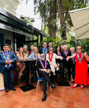 Maroun Chedid Instagram - It was amazing having all of you at @ritagegarden on World Chaîne Day! @chainedesrotisseurs_lebanon 

#chainedesrotisseurs #worldchaineday #RitageGarden #gatheringslikethese #Lebanon