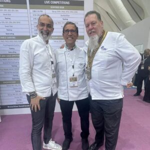 Maroun Chedid Instagram - A recap of the beautiful first 2 days spent sharing lovely culinary memories with my friends and fellow chefs at @saudi.horeca! 

@chefyoussefakiki
@davytissot
@guillaume_gomez_
@yasserjadsv
Tarel ibrahim
@bobbychinn
@askchefrichard @askchefrichard
@thomas.gugler
@joumana13 
@hospitalitynewsme 
@saudi.horeca
