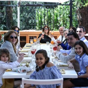 Maroun Chedid Instagram - Blessed Palm Sunday from our family at @ritagegarden to yours! 🌿 #palmsubday #blesseesunday #familyvibes