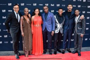 Marsha Stephanie Blake Instagram - There was so much love poured into Brother from the very beginning. I knew when I read the novel, when I read the script, when I spoke with our director Clement Virgo for the first time, when I met our cast.

Shout out to being reminded why we do this thing. Shout out to found family and telling our stories. Shout out to TIFF and our audience that showered us with love. 

Shout out to Scarborough, Toronto, immigrants and all my Caribbean peeps. We de yah. One love, one ♥️.