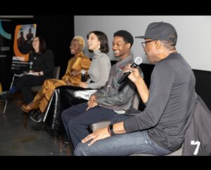 Marsha Stephanie Blake Instagram - Thanking @ontariocreates for screening Brother and the audience who joined us for a lovely chat. 

@brother_movie is in Canadian theatres TODAY!

📸 @barryrodenphoto