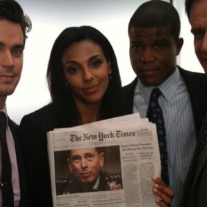 Marsha Thomason Instagram - White Collar is streaming on @netflix y’all! This was such a special job for me, spent with these gorgeous friends and our amazing crew. What a dream come true to live, work (and birth!) in New York! So get to watching folks, you never know what might happen… 🙌🏾❤️