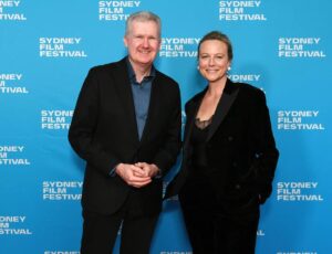 Marta Dusseldorp Instagram - Bay Of Fires had it's World Premiere at the 70th @sydfilmfest last night. What an honour and a privilege to watch 2 episodes with a sold out house - laughing & gasping. 

Coming to the @abctv
Sunday 16th July , 830pm

What a talented bunch of people!
1. Cast photo
2. Creatives #bayoffires photo
3. Minister for the Arts @tony_burke_au

@archipelagoproductionstasmania 
@fremantleaus 
@fremantle 
@screentasmania 
@screenaustralia 
@wearevicscreen 

Wearing @giorgioarmani