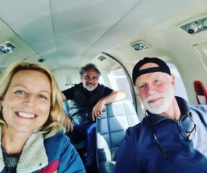 Marta Dusseldorp Instagram - Welcome @waynerblair as our new director for Bay Of Fires Eps 5 through 8.

Alongside our miraculous Director Of Photography @martymeme

This was taken while shooting a sequence which is the grand finale of Episode 5 tonight @abctv 

Enjoy!