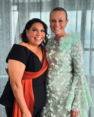 Marta Dusseldorp Instagram - This legend - Deb Mailman - was a winner at the @aacta awards last night for her beautiful performance in the Australian film The New Boy. So proud and in awe of my friend in equal measure