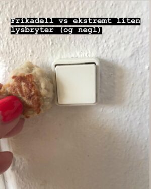 Marte Stokstad Instagram - Jeg har funnet en MINIfrikadell!  Men hvor mini er de egentlig? Og i forhold til hva? Bli med på en liten målereise. (Sveip i vei)