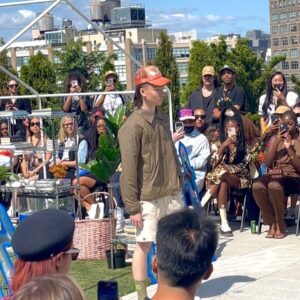 Marteen Instagram - nyfw teeno👨‍🎤thx for having me bro @tombogo. the show was beautiful 🌱✨